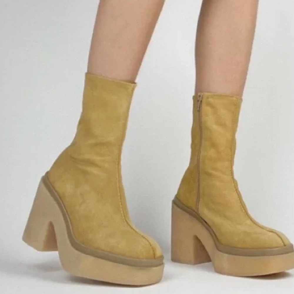 Free People Gigi Ankle boot in camel
